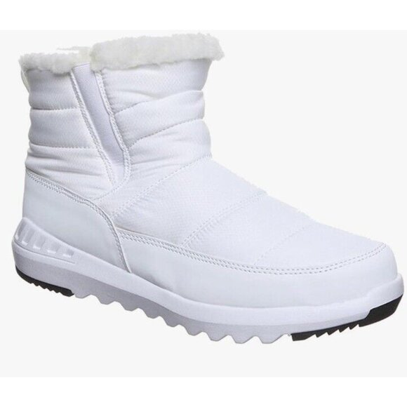 Bearpaw White Puffy Boot Ankle Bootie Womens 7 New With‎ Tags - Picture 1 of 7